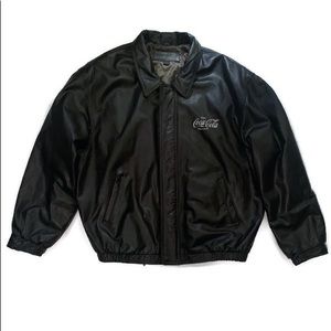 Port authority leather coat